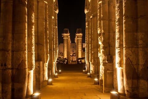 Experiência Twilight Luxor Temple - Visita privada noturna
