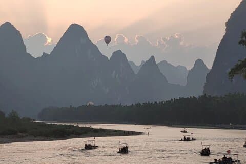 Full-Day Li-River Hiking Private Tour from Yangdi to Xingping