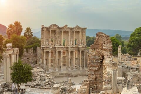 Private Ephesus skip line tour flight tickets from istanbul