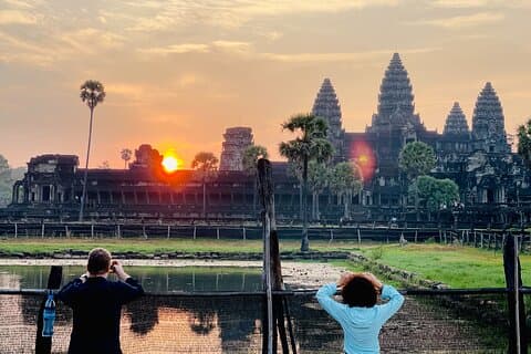 Soloppgangstur til Angkor-templene fra Siem Reap