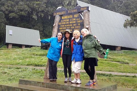 6 Days Kilimanjaro climb - Marangu route
