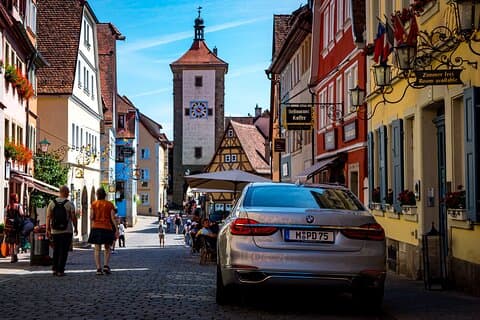 Heldagstur til Rothenburg Ob Der Tauber og Romantic Road