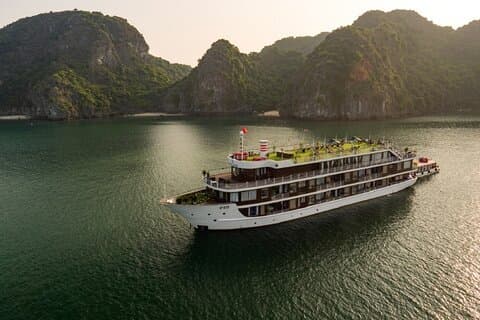 3 dager/2 netter Halong-Lan Ha Bay 5-stjerners cruise med balkong