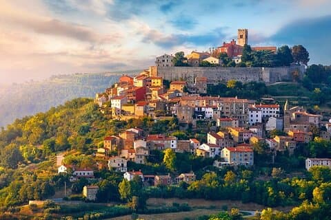 Viagem de um dia de Zagreb a Opatija e Motovun - caça às trufas