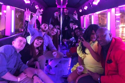Privat festbuss Upp till 30 personer Vegas nattklubbstur