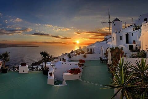 Santorini: Oia Sunset - kulturell vandringstur