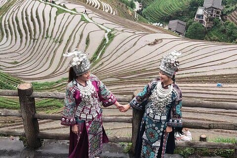 Excursión de 2 días a Guilin con alojamiento en la aldea de Longji Ping'an desde Guilin