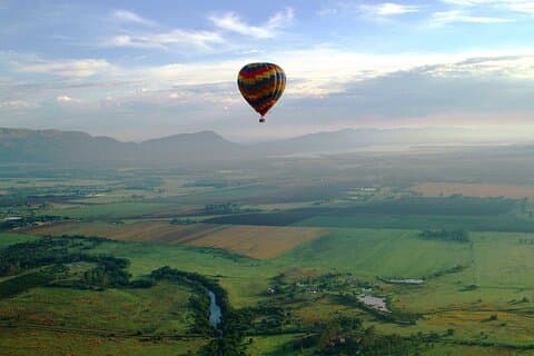Johannesburg: Luftballongflygning längs Magalies Valley