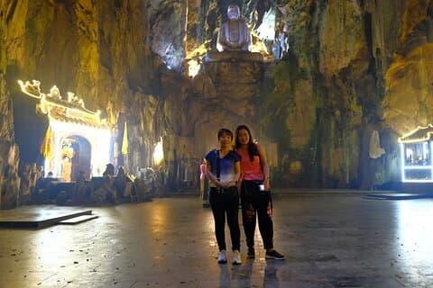 Tour por la ciudad de Da Nang con Marble Mountain, Dragon Bridge, Lady Buddha Statue