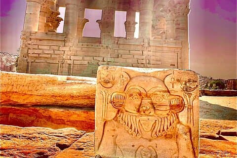 Visite privée d'une demi-journée à Assouan Temple de l'obélisque du haut barrage de Philae