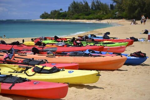 Tel Aviv Beach: Kayak Rental at Beach Club