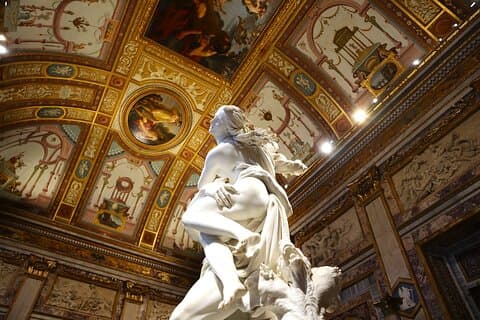 Rome : Borghese Gallery Skip-the-Line チケット＆オーディオガイド