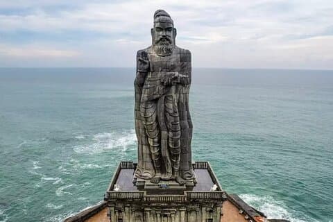 Kanyakumari-dagstur från Kovalam och Trivandrum