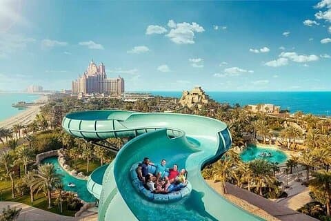 Atlantis Aquaventure Water Park-biljetter Dubai med transfer