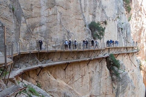 Tour en Caminito del Rey desde Málaga