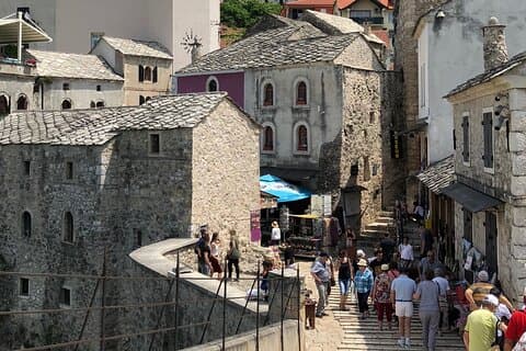 Privétour van een hele dag naar de watervallen van Mostar en Kravice.
