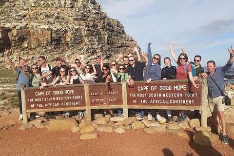 Taffelberget, Cape Point & Penguins Shared Tour, från Kapstaden