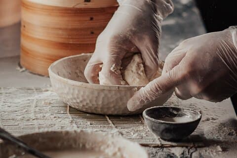 (Privatkurs) Hongkong-Gourmet-Backkurs: Eierkuchen nach Hongkong-Art + Vanillepudding-Mondkuchen