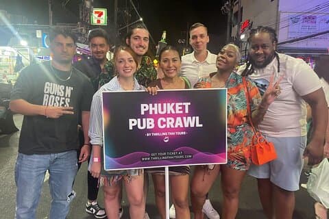 Phuket guidet pubcrawl