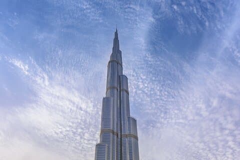 Burj Khalifa 124e en 125e verdieping