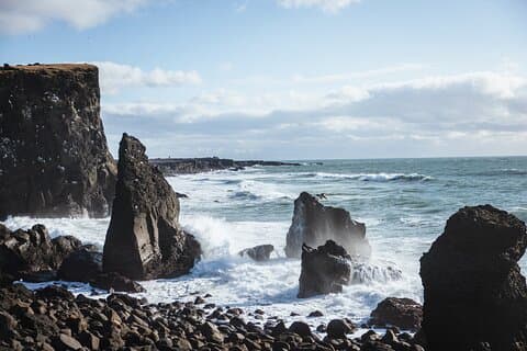 Reykjanes Peninsula Private Volcano Hike og Sky Lagoon Spa Tour