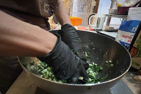 Privater 2-stündiger authentischer levantinischer vegetarischer Kochworkshop