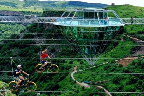 Dashbashi Canyon & Glass Bridge Private Tour from Tbilisi