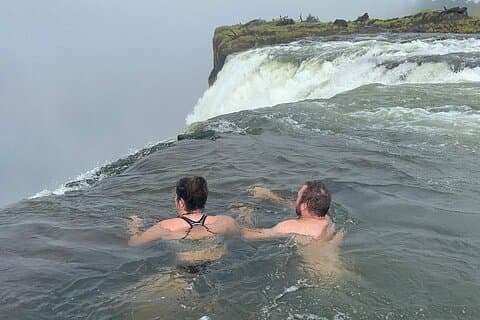 Angel's pool Livingstone Island
