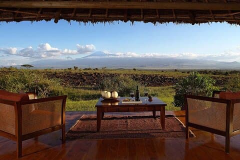 3 Days 2 Nights Amboseli Luxury Safari staying at Tortilis Camp