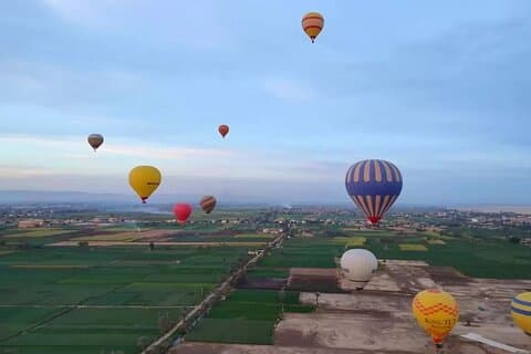 2 Days Tour to Luxor from Hurghada with Hot Air Balloon