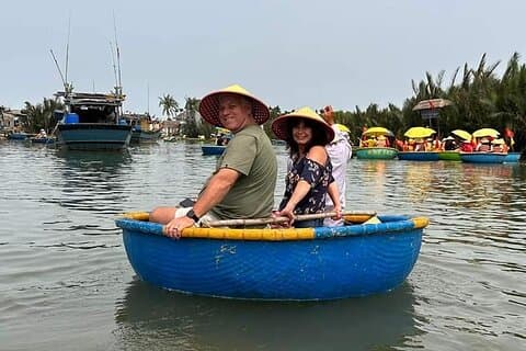 Water Coconut Jungle - Paseo en bote de canasta y recorrido por la ciudad de Hoi An