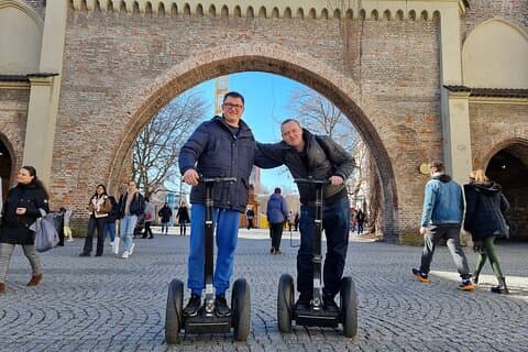 3-timers øl test segway tur i München