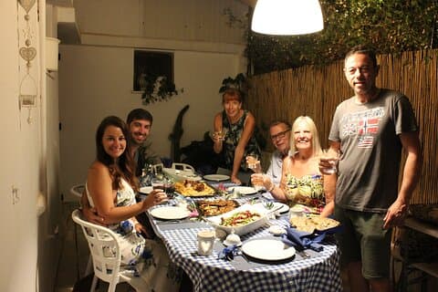4-Gänge-Familienessen in der Nähe von Chania