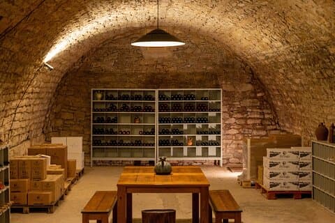 Private griechische Weinprobe im Satyrs "The Cellar"