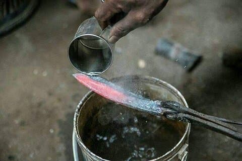 Knife (Khukuri) Making Workshop - Forge av gurkhaene