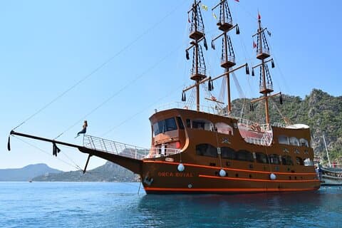 All Inclusive Comfort båttur och transfer från Marmaris