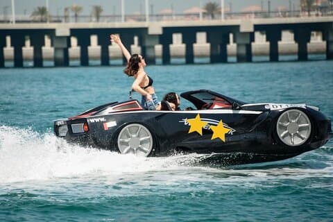 Jet Car Ride in Dubai From Abu Dhabi