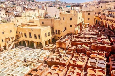 6 jours de visite du désert et de la ville bleue de Casablanca à Marrakech
