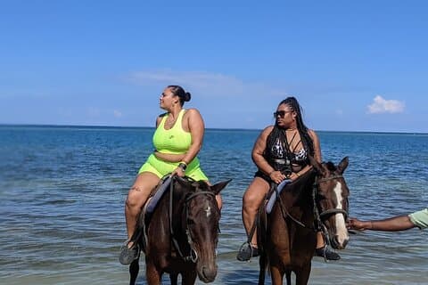 Passeio privado a cavalo e natação saindo de Montego Bay