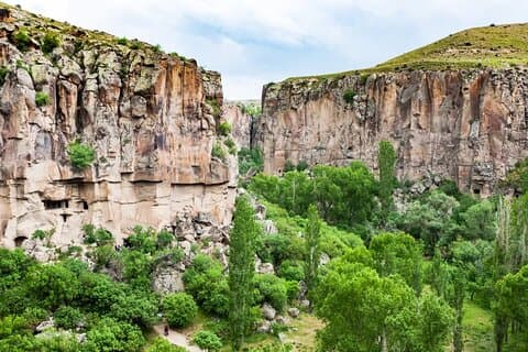 Cappadocia Green Tour met vervoer en lunch