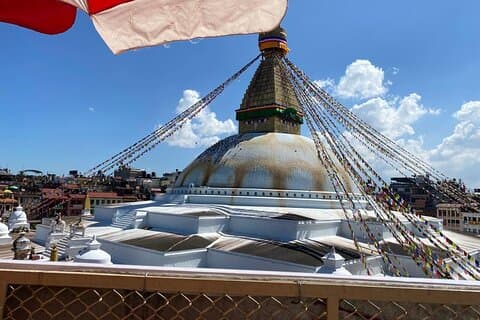Syambhunath och Baudhdhanath Tour med guide
