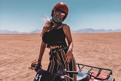 3 Hours Quad, Bedouin village with Camel ride in Hurghada