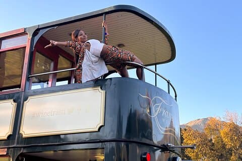 Von Kapstadt: Franschhoek Wine Tram Hop-on-Hop-off-Tour