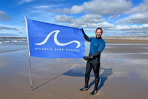 Surflektionsupplevelse i Strandhill
