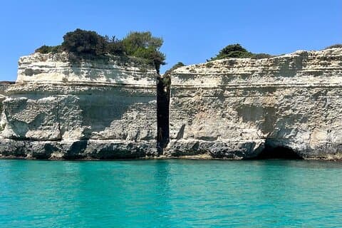 Exclusive Private Tour San Foca -> S. Andrea by Boat 2.5 Hours!