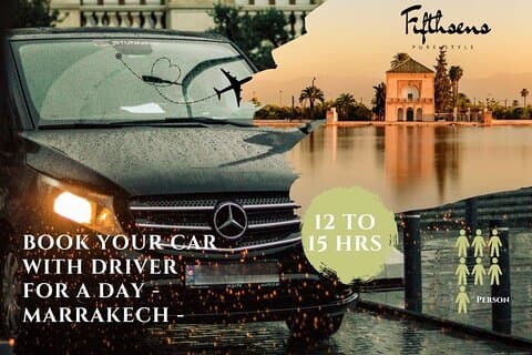 Komfortbil med fører - hel/halv dag - Marrakech