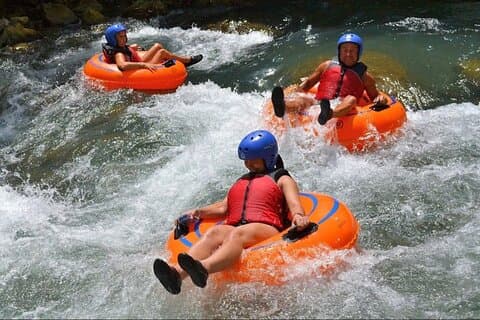 River Tubing, Ridning och Blue Hole från Montego Bay