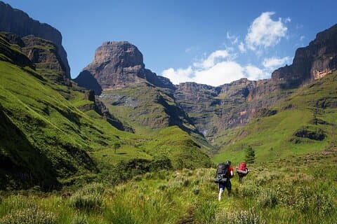 Halvdagstur med vandring Drakensbergfjellene fra Durban