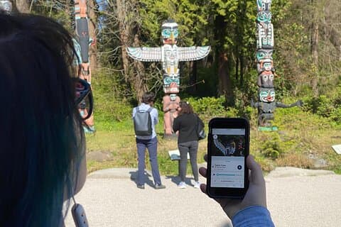 Self-Guided Smartphone Walking Tours of Stanley Park