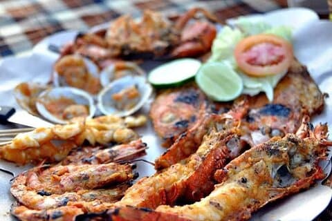 Bali Romantic Seafood Dinner under sunset jimbaran Beach
